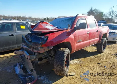 2013 Toyota Tacoma Base V6 from USA, damaged, VIN 5TFLU4EN2DX067709